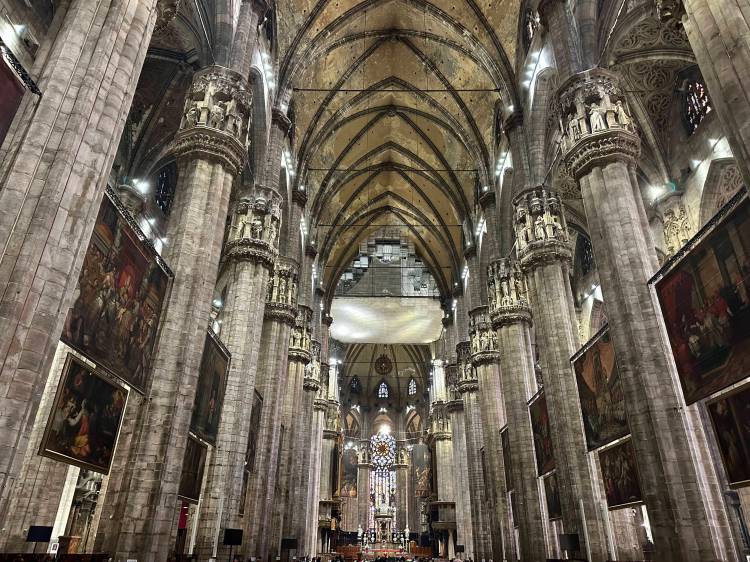 Interior of cathedral