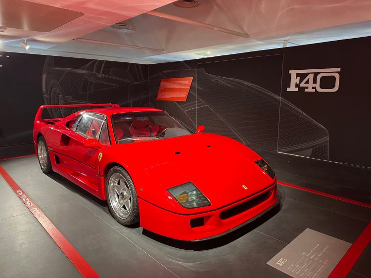 Ferrari red sports car