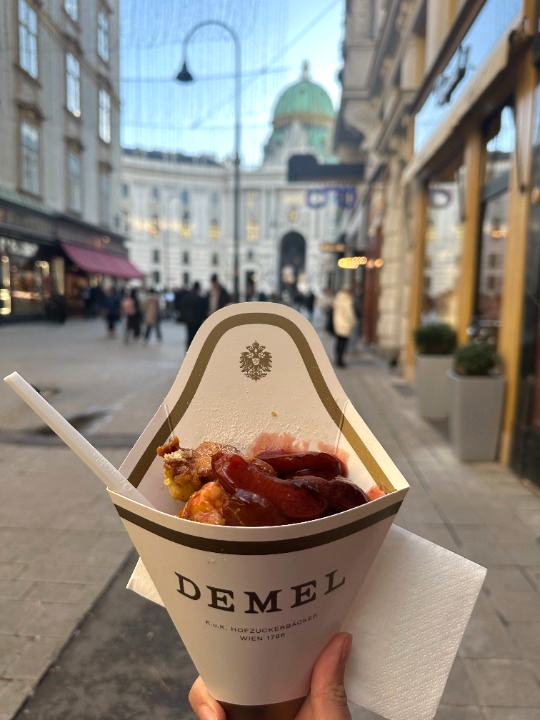 Kaiserschmarrn (shredded pancake) from Café Demel