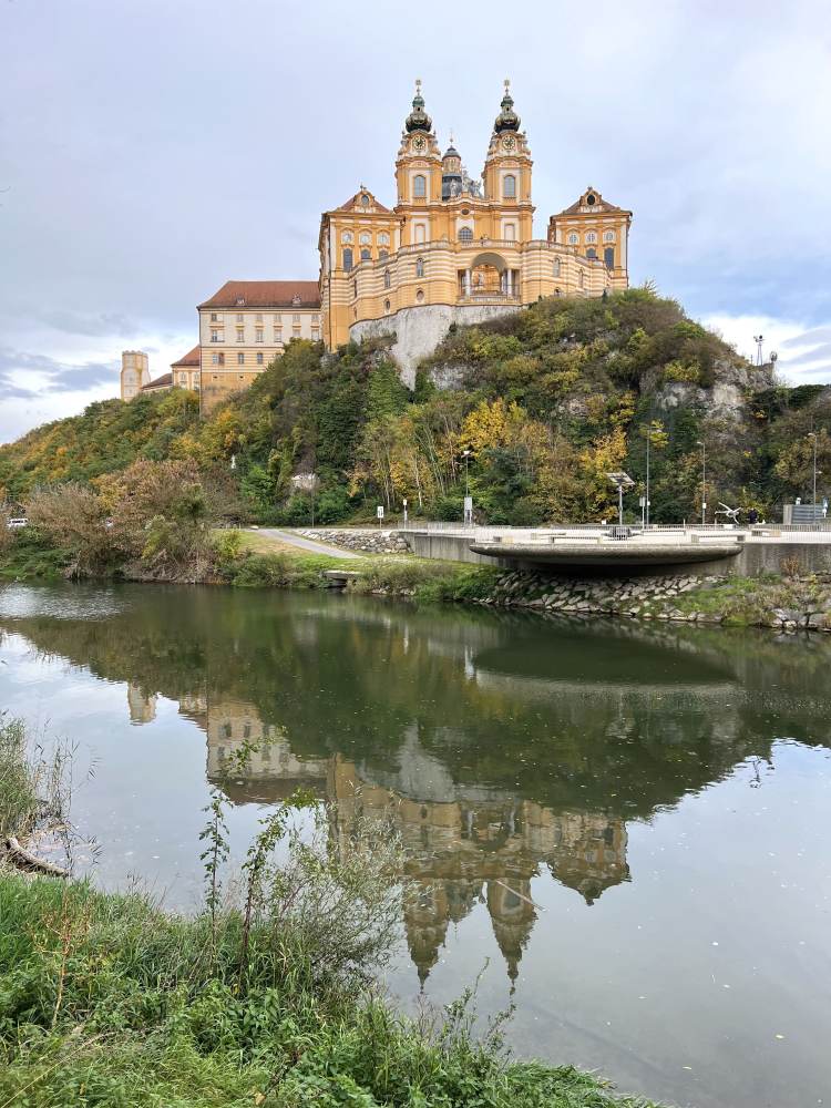 Stift Melk - Benedictine abbey on top of a hill