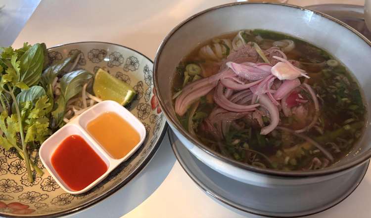 Beef pho from Viet Thao Restaurant