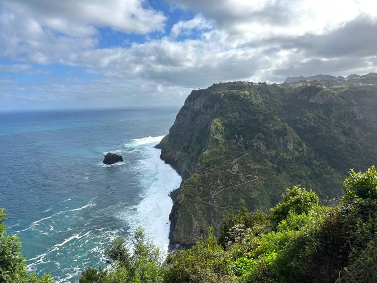 Coastal view from Cabo Aéreo Café Restaurant