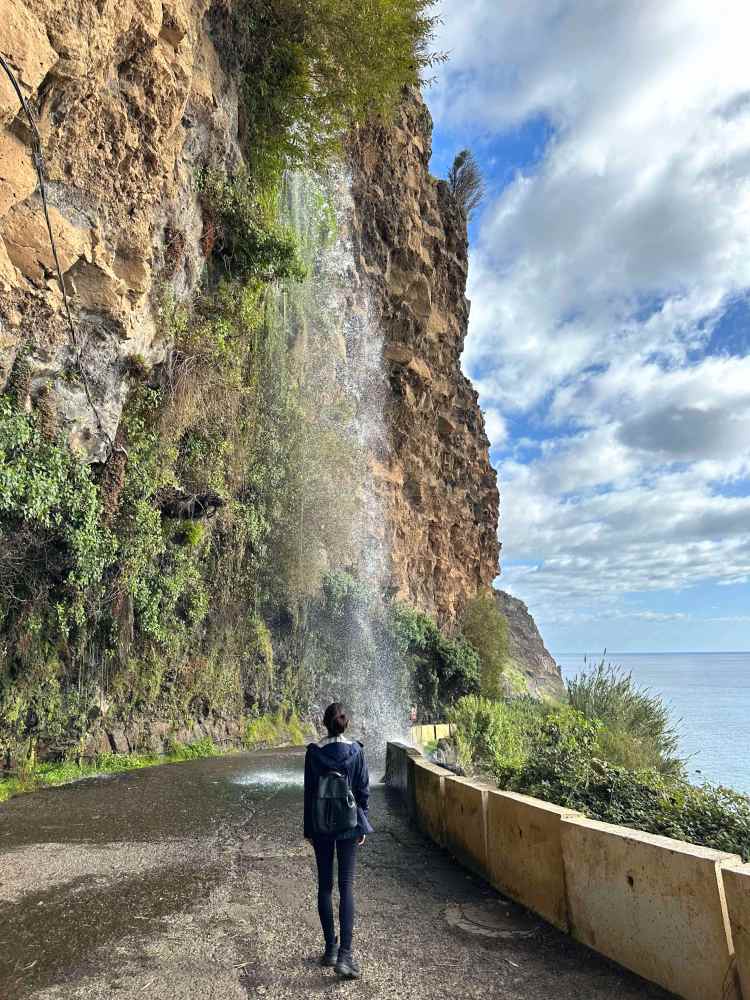 Waterfall at Cascata dos Anjos