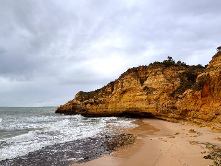 Beach at Praia do Monte Carvoeiro