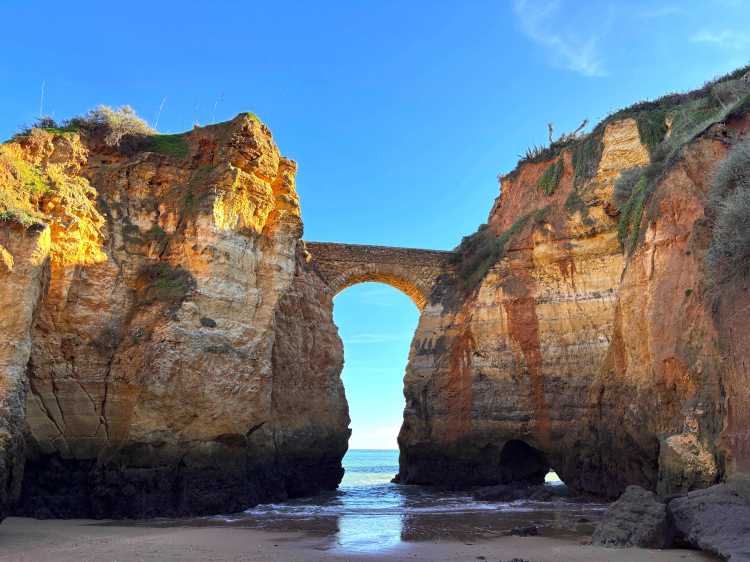 View of Pinhão Fort Bridge