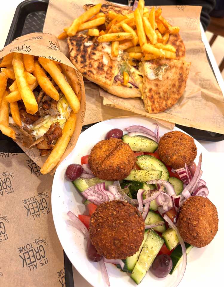 Greek cuisine at It's All Greek to Me