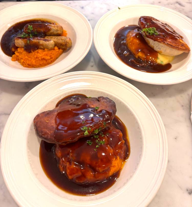 British pies and potatoes at Mother's Mash
