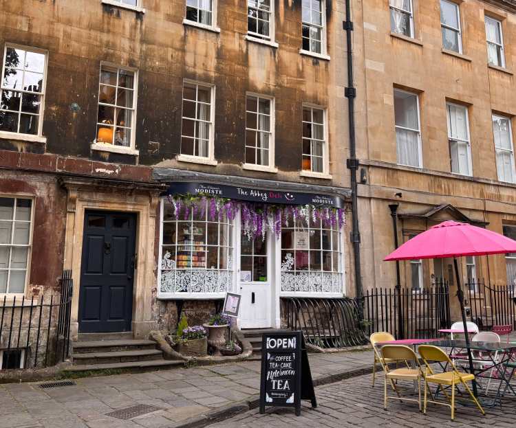 Bridgerton TV show filming location of Madame Delacroix's modiste shop