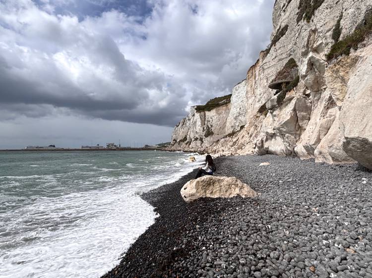 Beach at White Cliffs of Dover